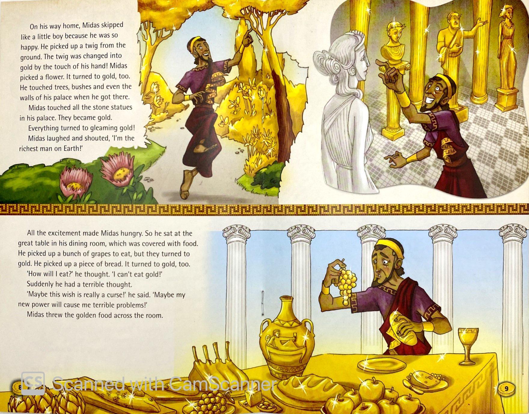 King Midas and his Golden Touch - Reader Level 6