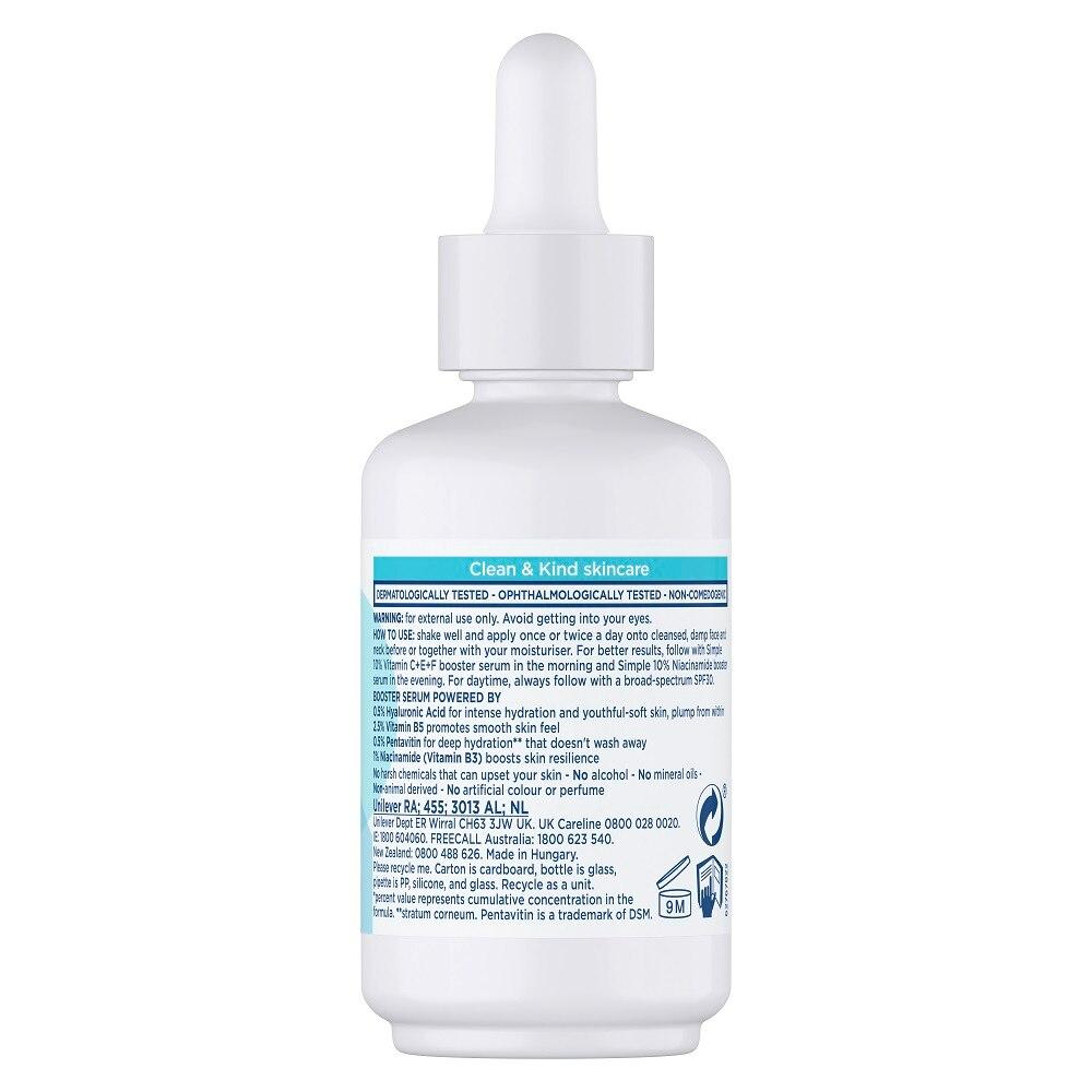 Tinh Chất Simple Hyaluronic Acid + B5* Booster 30ml