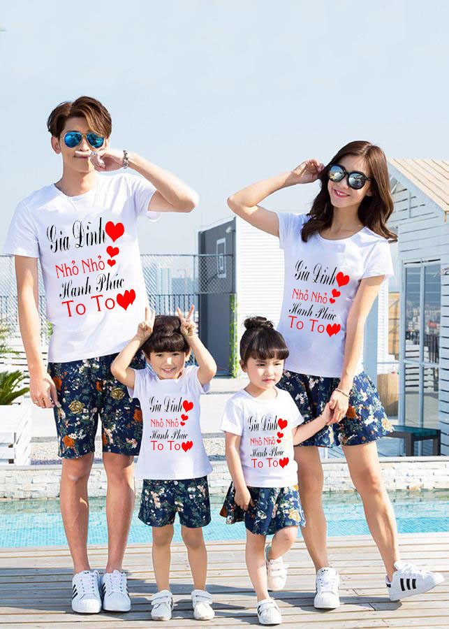 Áo Thun Gia Đình TAT-BK00109