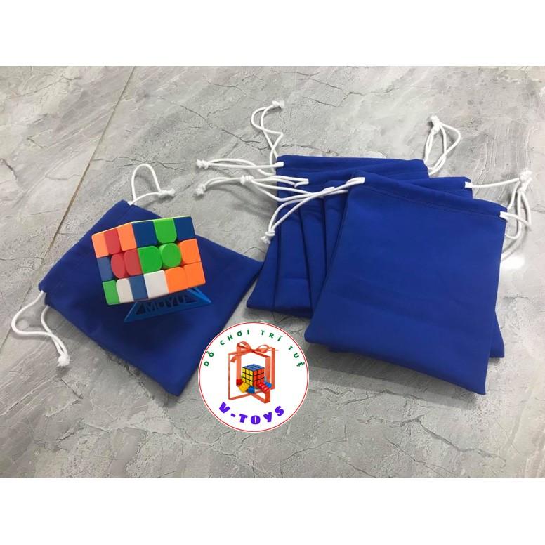 Túi Vải CHỐNG NƯỚC đựng Rubik Túi Mềm Lớp Nỉ Trong may 2 Lớp Chắc Chắn