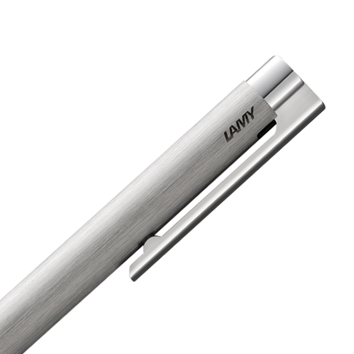 Bút Bi Lamy Logo Brushed Steel 206 - Mực Xanh - 4026752