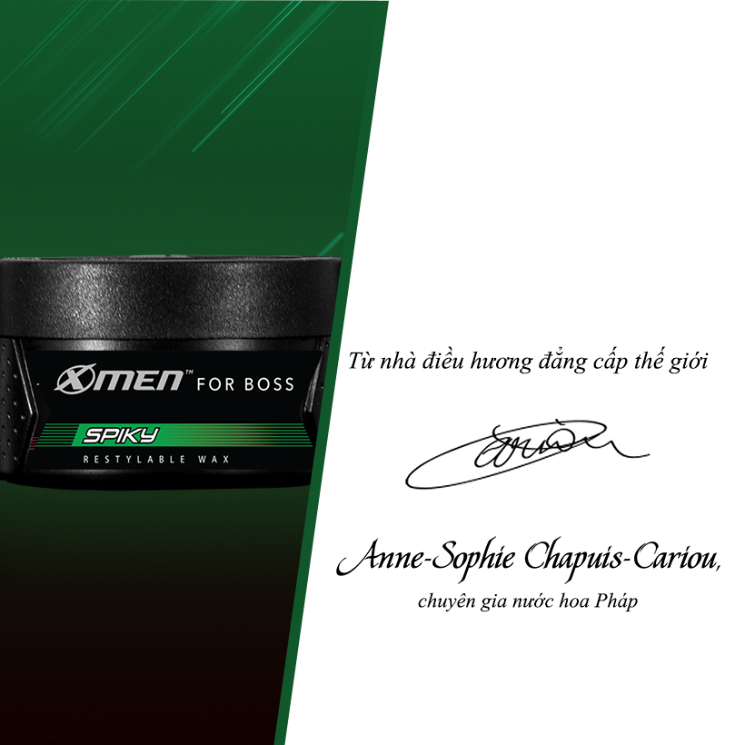 Combo 2 Sáp vuốt tóc X-Men for Boss Wax Spiky 70g