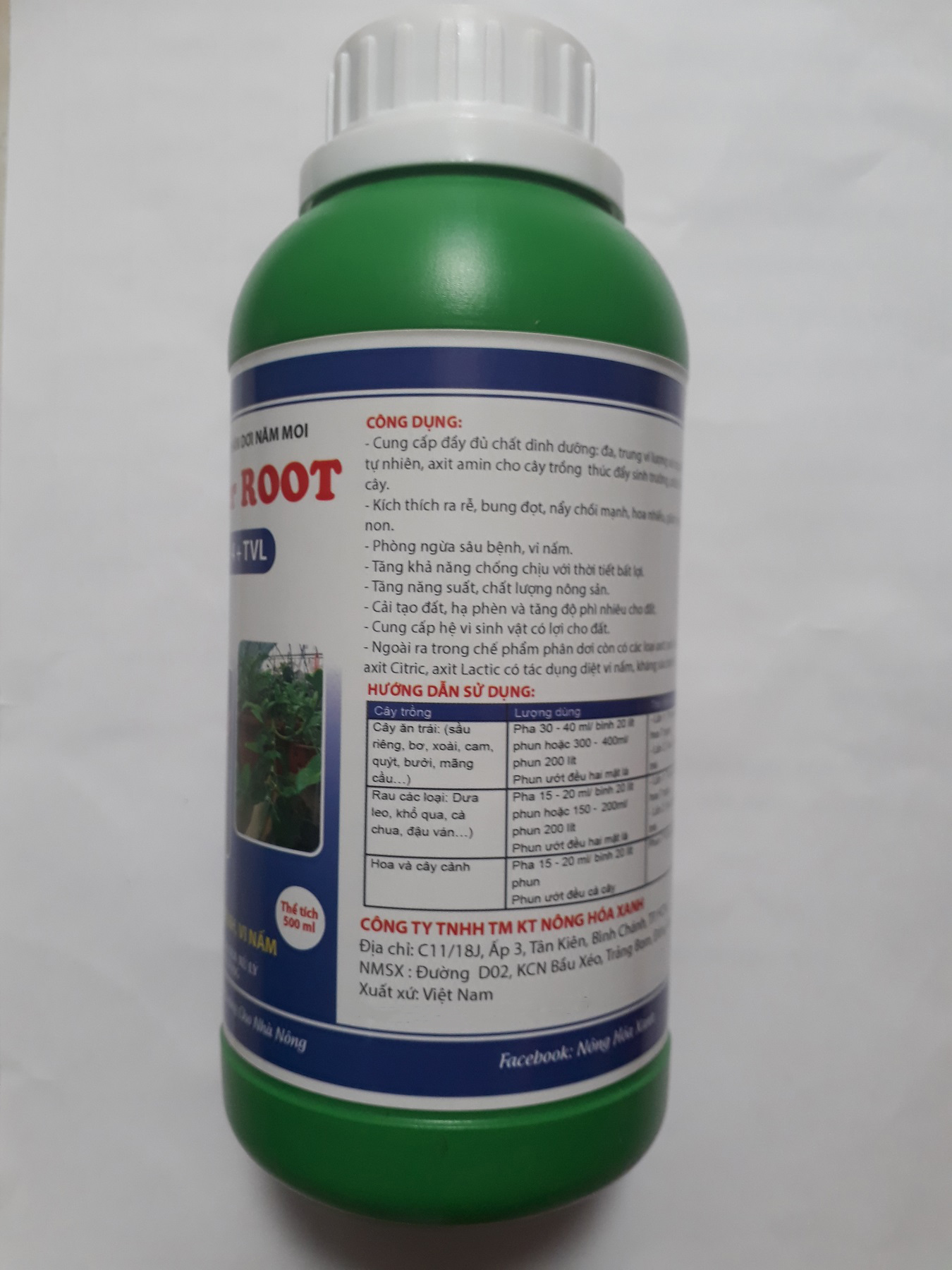 Phân Dơi Hyper ROOT siêu Kích Rễ - Bung đọt - Kháng sâu bệnh Chai 180ml