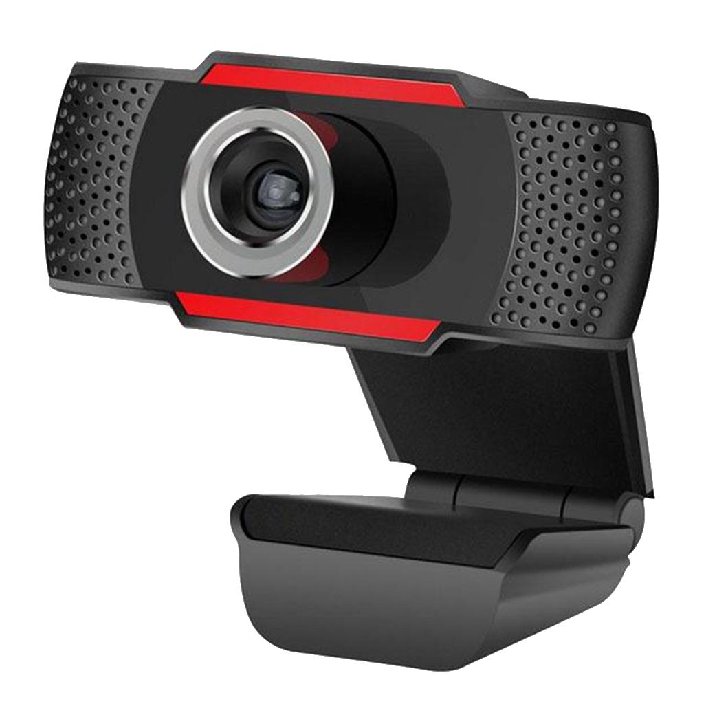 Webcam HD PC Camera, Web Cam with Microphone, Video Calling and Recording for Computer Laptop Desktop, Plug and Play USB Camera