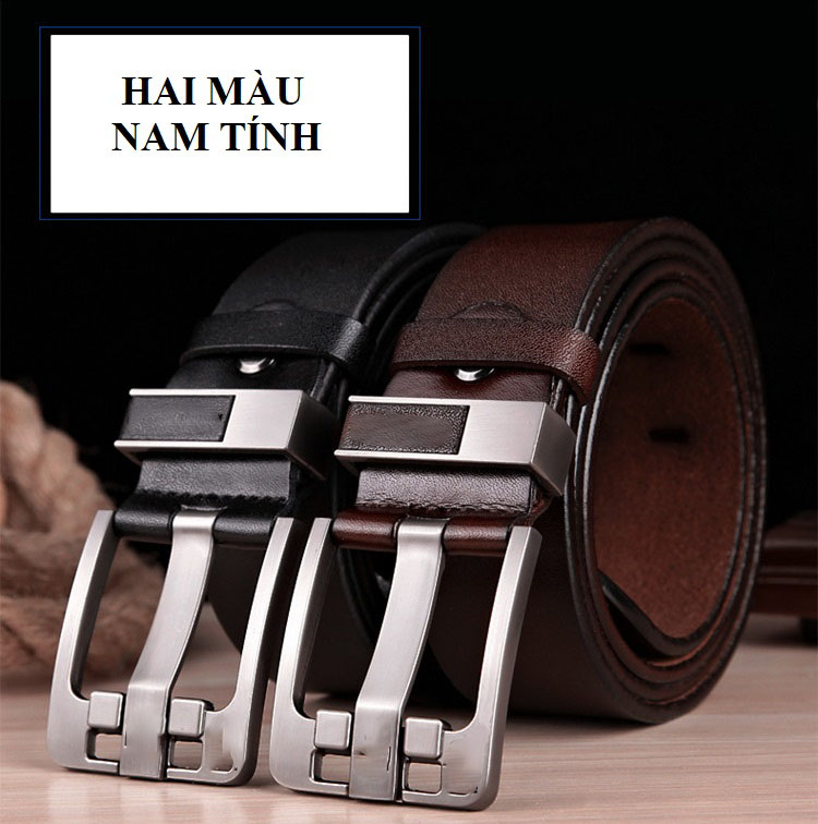 Dây Thắt Lưng Nam Mặt Đồng Nguyên Miếng DL03