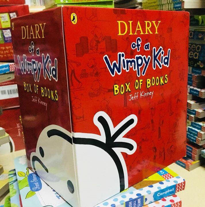 Truyện thiếu nhi tiếng Anh - Diary of a wimpy kid Collection