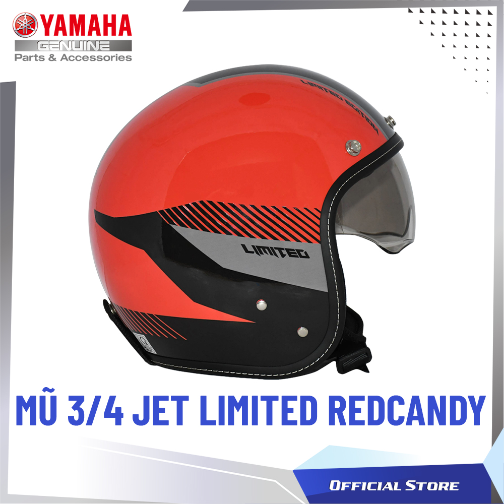 MŨ 3/4 JET LIMITED REDCANDY