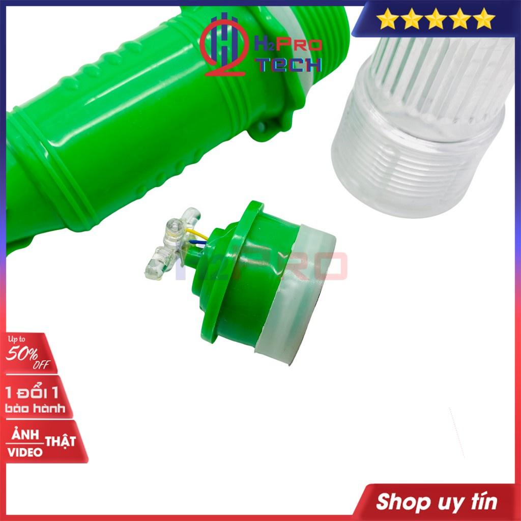 Đèn Chớp Cảnh Báo, Đèn Báo Hiệu Tàu Biển H2pro Vỏ Xanh-Nháy Xanh Cao Cấp, Thu Hút Khách Hàng -H2Pro Tech