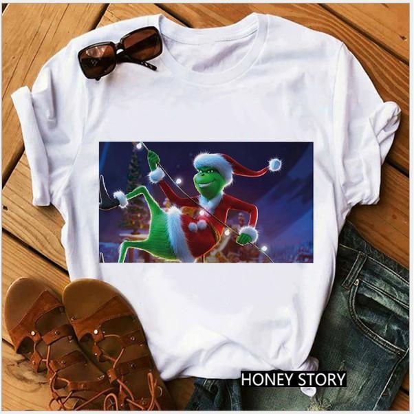 Áo in hình Grinch kẻ cắp đêm giáng sinh, mẫu áo giáng sinh hot nhất hiện nay