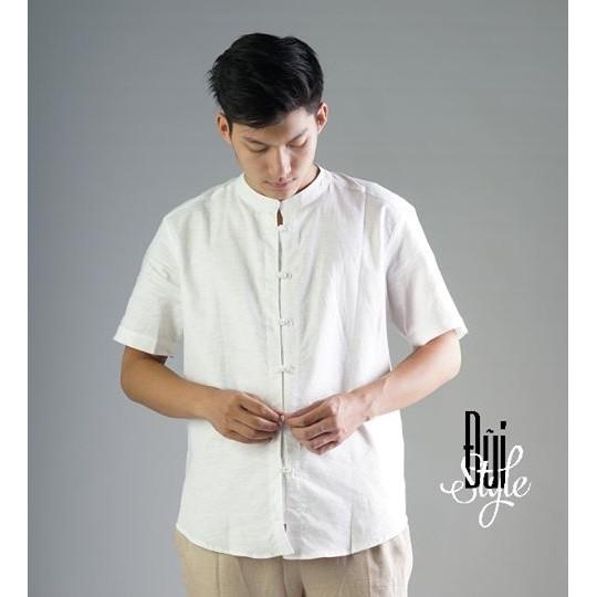 ÁO ĐŨI CỔ TÀU CỘC TAY - CÚC TẾT