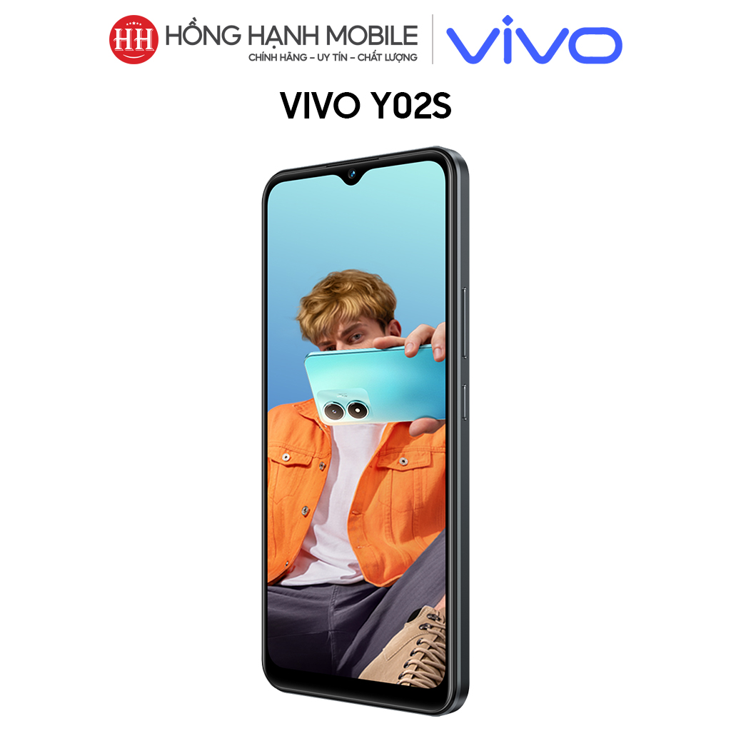 Điện Thoại Vivo Y02s 3GB/32GB - Hàng Chính Hãng