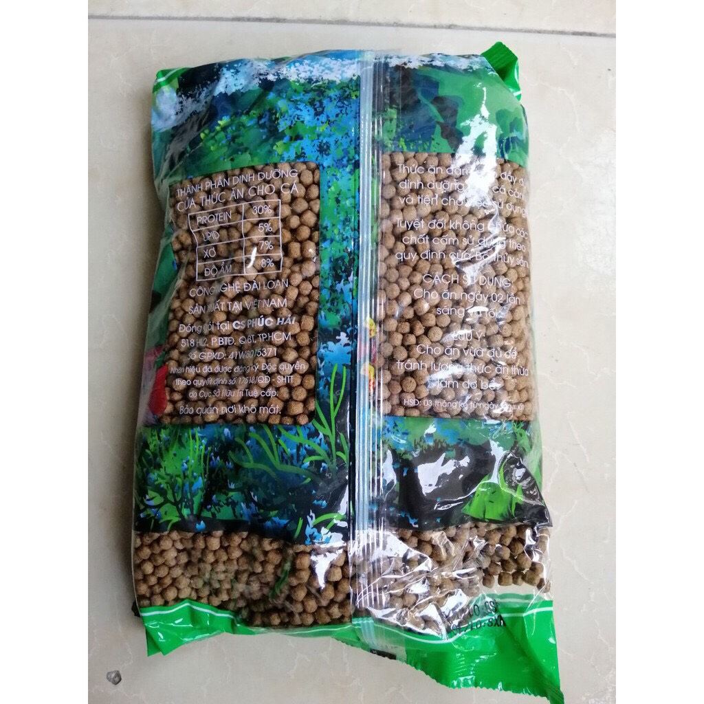 Thức ăn cho cá Shanghai 500g