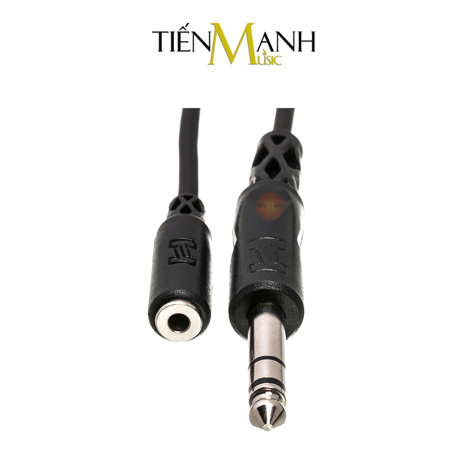 Dây Cáp Nối Dài Tai Nghe 3.5mm TRS Sang 6ly Stereo TRS Hosa MHE-310 Dài 3m Headphone Extension MHE310 Hàng Chính Hãng