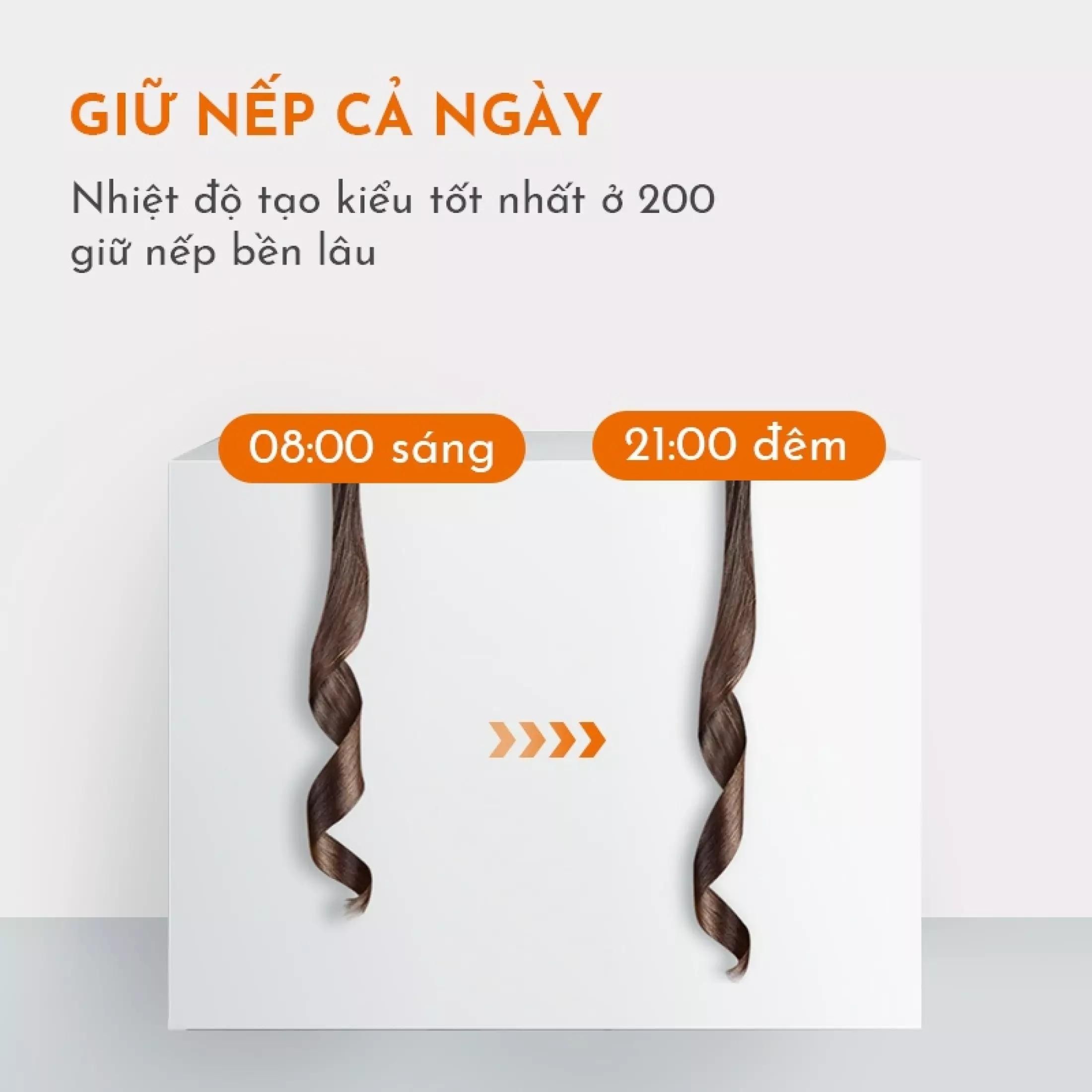 Máy làm tóc đa năng 3 in 1 Dream Style - Máy uốn tóc, ép tóc, duỗi tóc siêu tiện lợi, tạo kiểu chuẩn salon - Máy uốn tóc mini 5 chế độ phù hợp với mọi chất tóc, giữ nếp lâu, không làm hỏng tóc, chế độ tự ngắt khi quá nhiệt