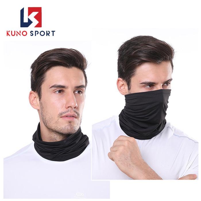 Khăn phượt đa năng KUNOSPORT chống nắng bụi cao cấp, chất liệu vải trơn co dãn nhiều màu lựa chọn