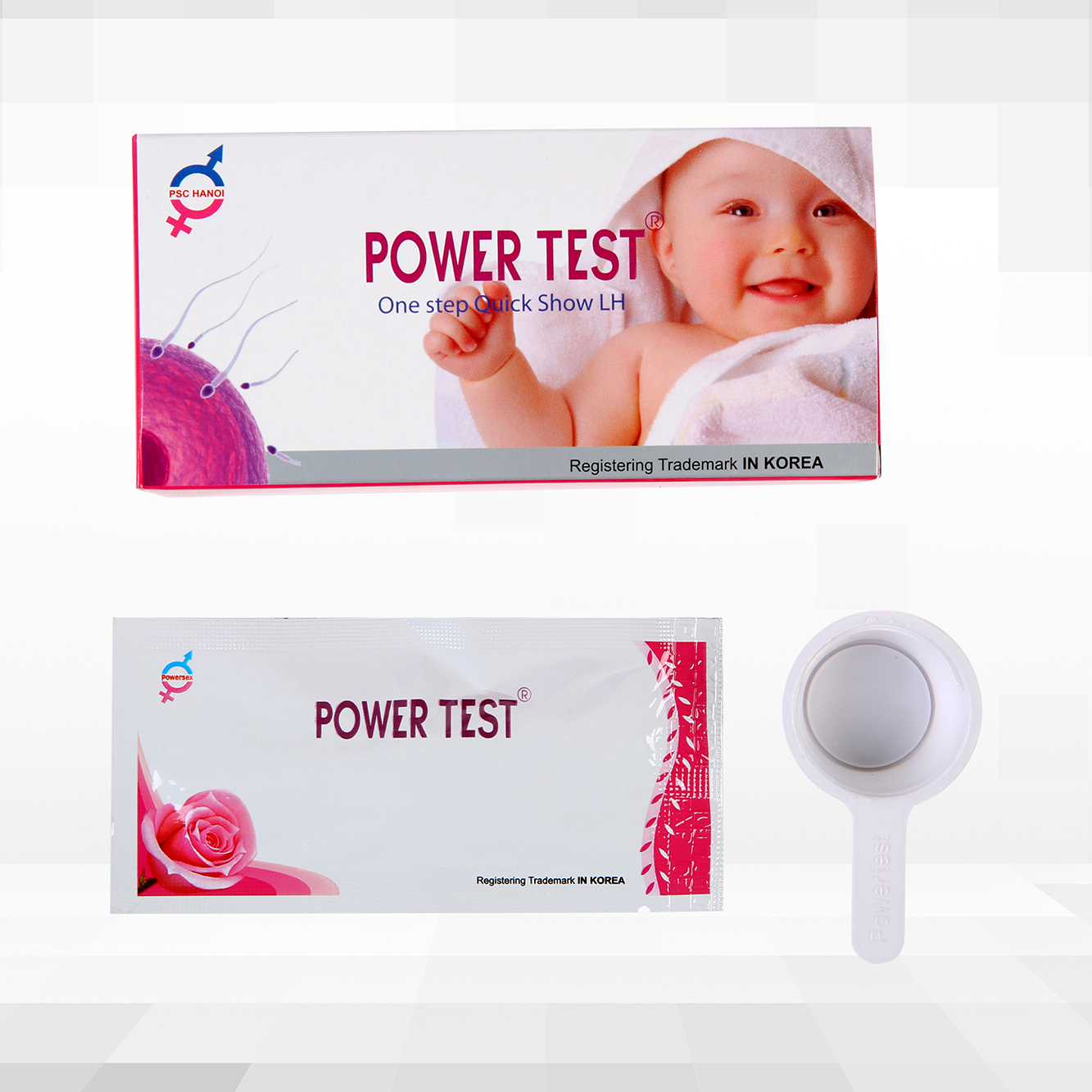 Que thử rụng trứng Powertest hộp 5 test