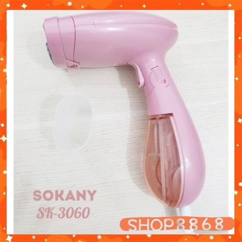 Bàn ủi hơi nước cầm tay gấp gọn du lịch Sokany SK-3060 - Chính hãng