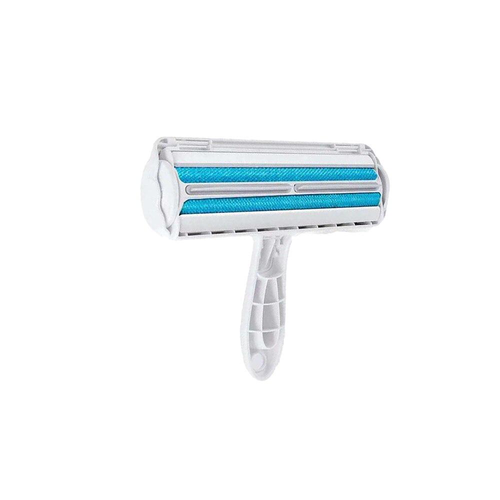 2-Way Pet Hair Remover Roller Fur Away Lint Sticking Roller Reusable Dog Cat Hair Cleaning Brush From Furniture Sofa Clothes