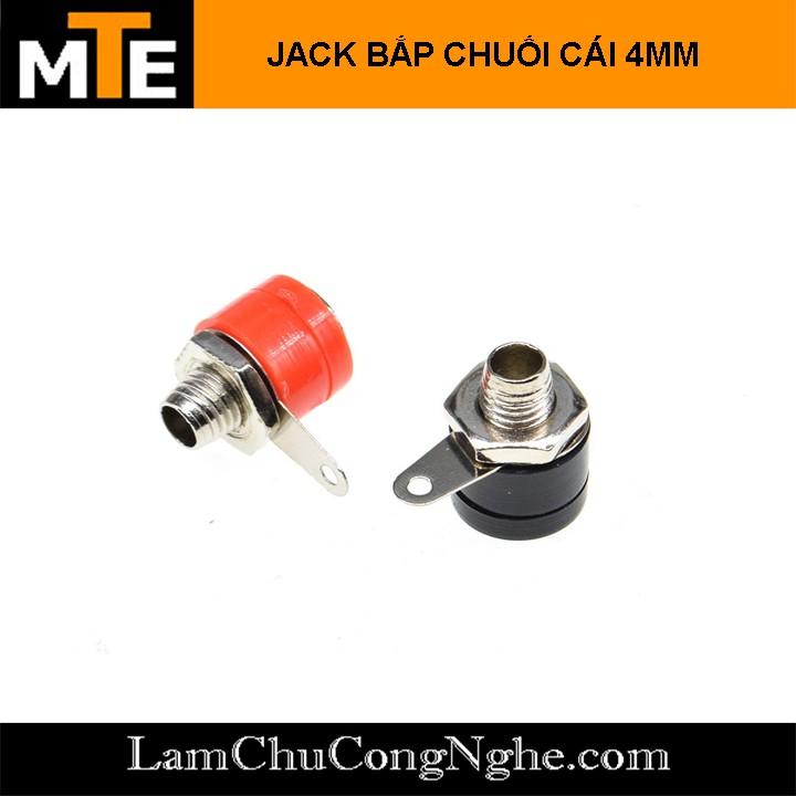 Cặp Jack bắp chuối 910MR 4mm Đực-Cái