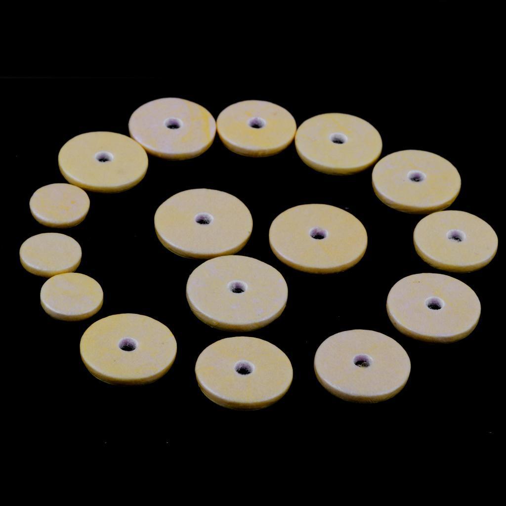 6-7pack Flute Pads 16pcs Yellow Color