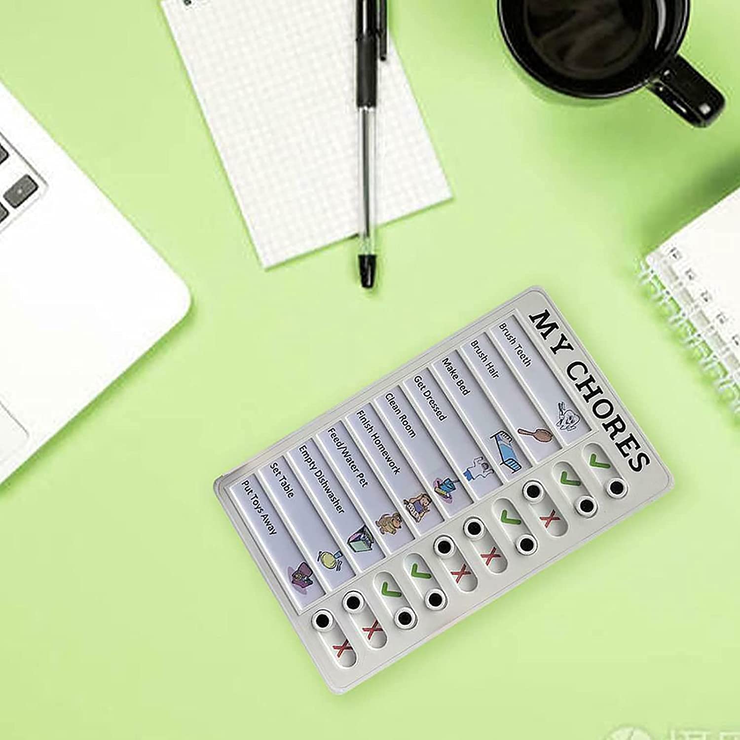 Bảng ghi chú kiểm tra checklist nhanh Memo plastic board