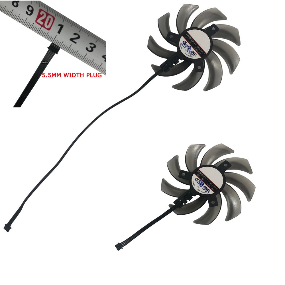 Quạt Card Đồ Họa FDC10H12S9-C, Bộ Làm Mát GPU RTX 2080 2070 2060, Dành Cho Palit RTX2060 RTX2070 RTX2080 GamingPro Thay Thế OC Kép