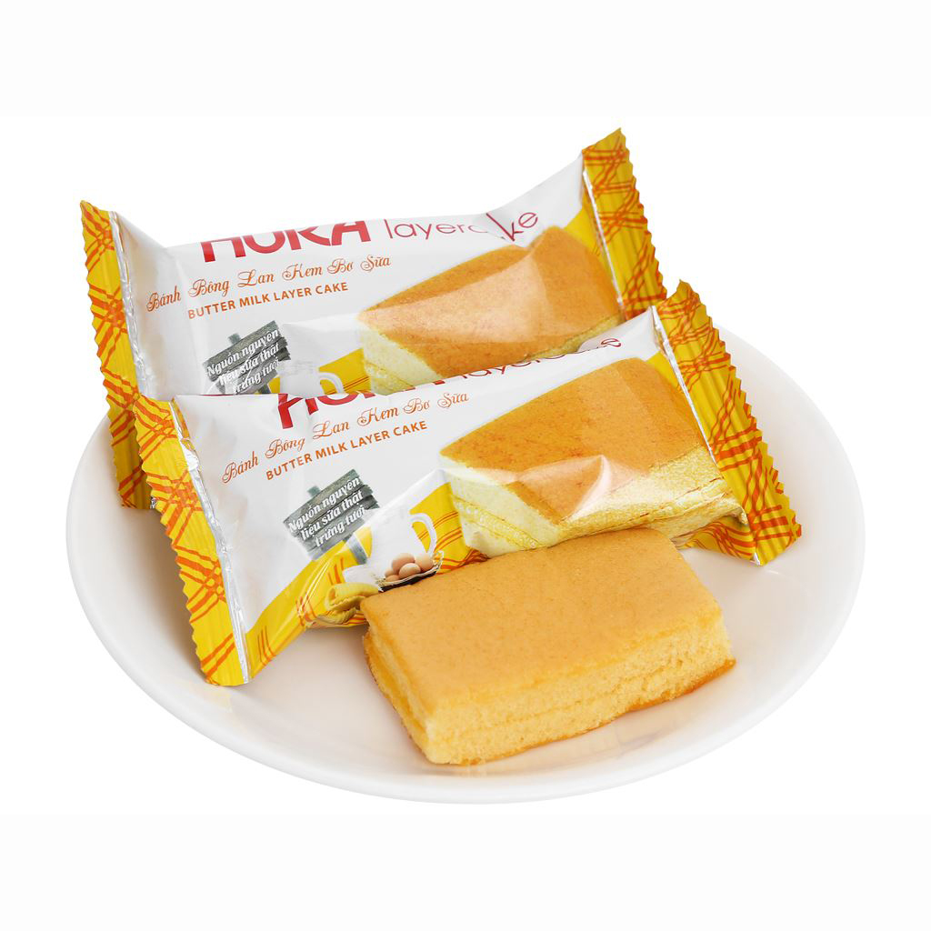 Bánh Hura Layer Cake Vani Chanh HG Demi 300g