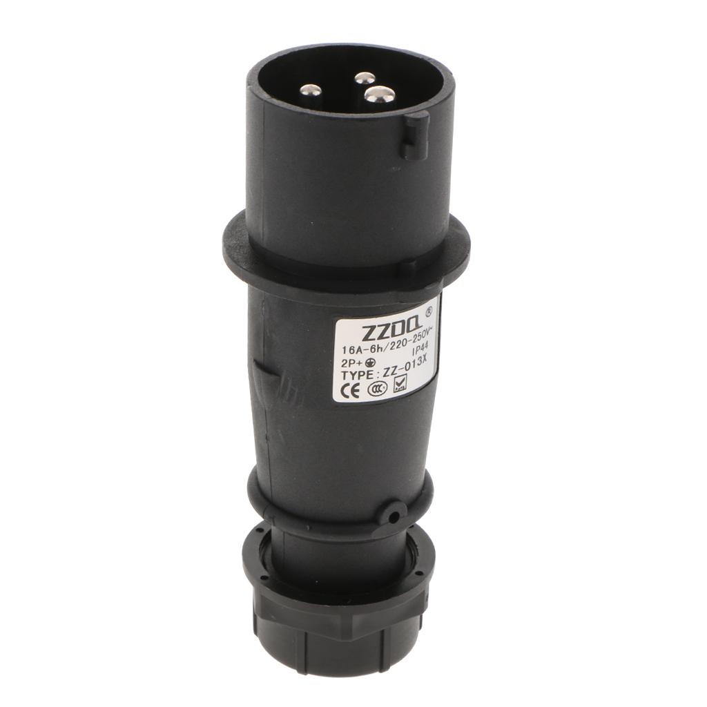 220-250V 16A Chống Nước Nam/Nữ Kết Nối 2P + E IP44 6H Cắm/ Ổ cắm