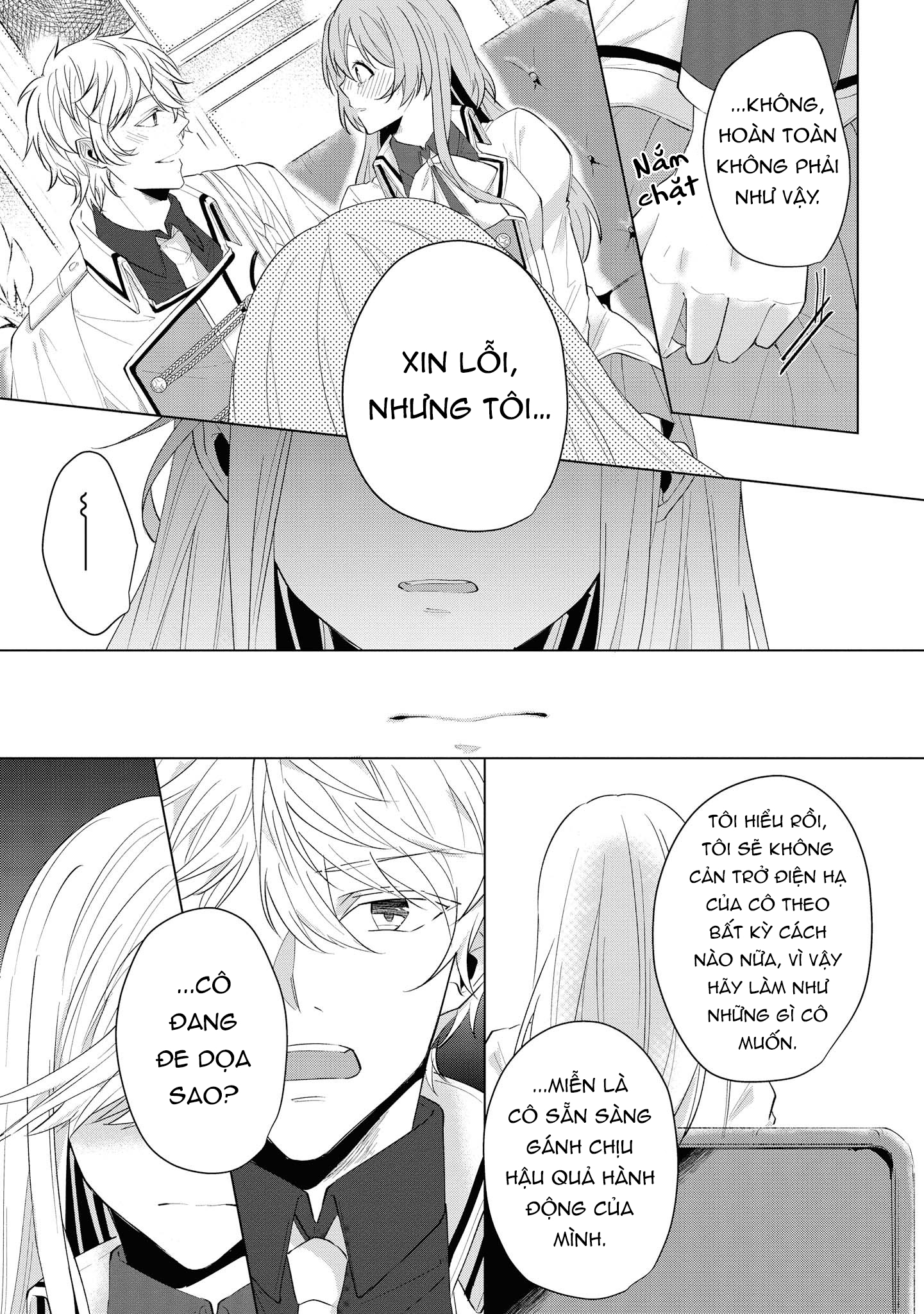 vị hôn phu là kẻ phản diện nên tôi hơi rén chapter 5 18