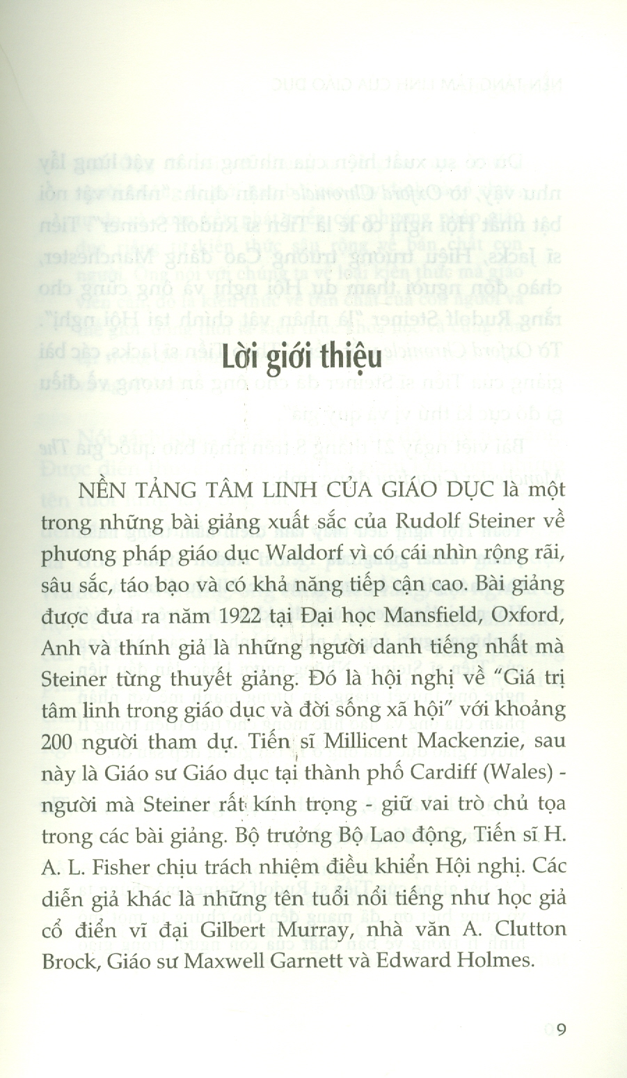 Nền Tảng Tâm Linh Của Giáo Dục (Sách Tham Khảo) (Tái bản năm 2023)