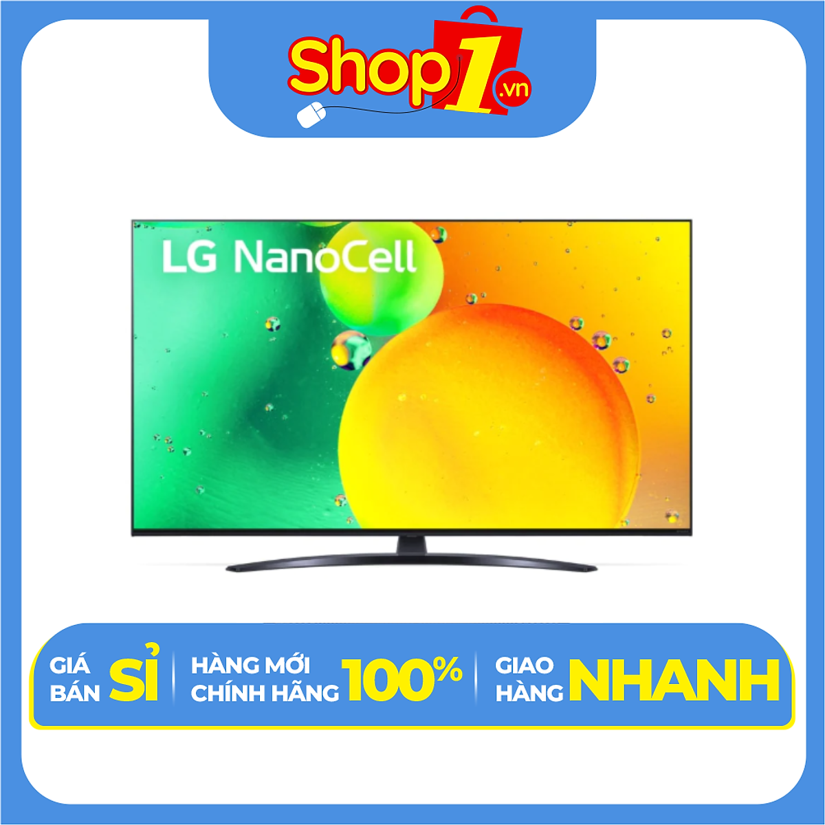 Smart Tivi NanoCell LG 4k 55 inch 55NANO76SQA - Hàng Chính Hãng - Chỉ Giao Hà Nội