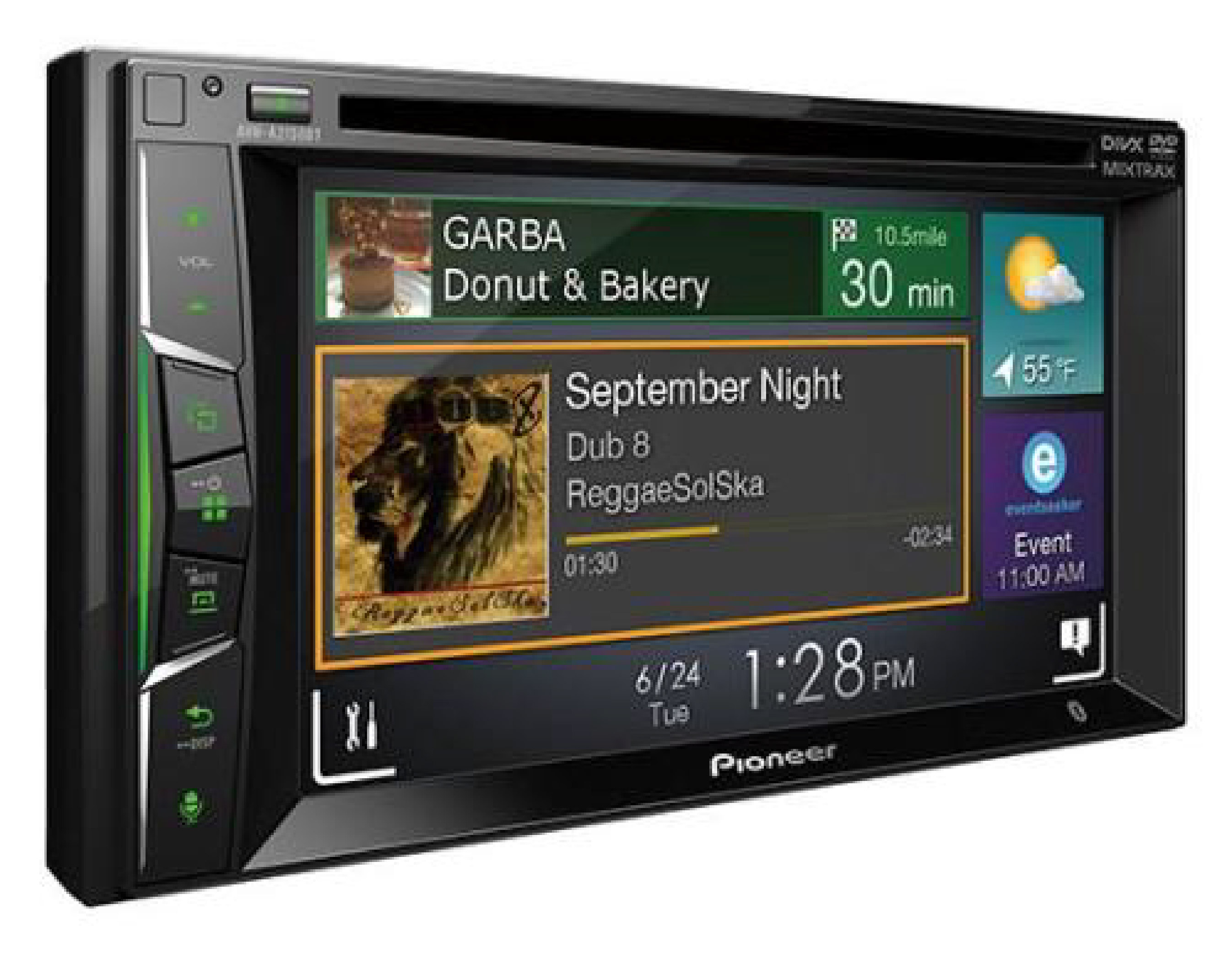 ĐẦU ĐĨA CHO XE Ô TÔ PIONEER AVH-A2150BT - HÀNG CHÍNH HÃNG