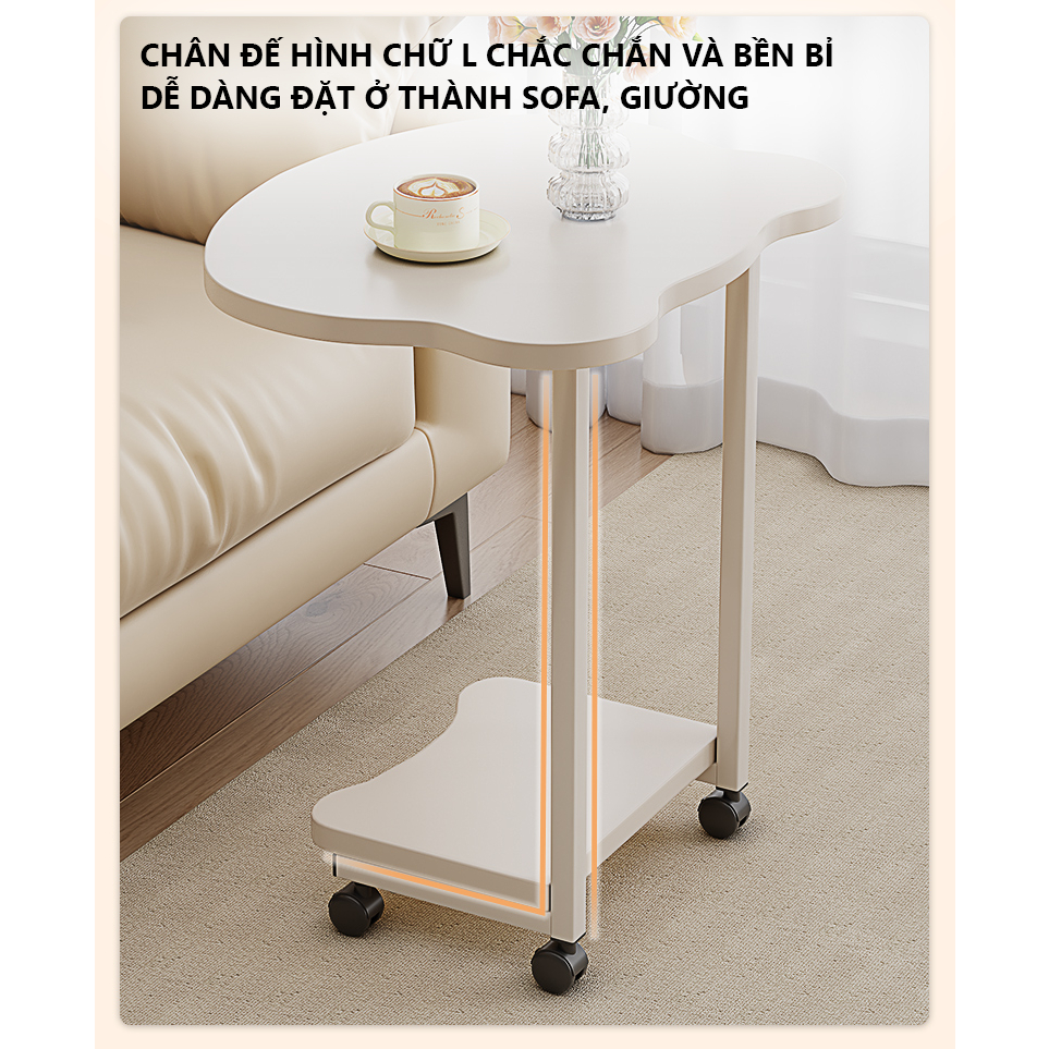 Bàn Trà Cạnh Sofa Khung ThéP Chống Gỉ Chắc Chắn AM117/AM116