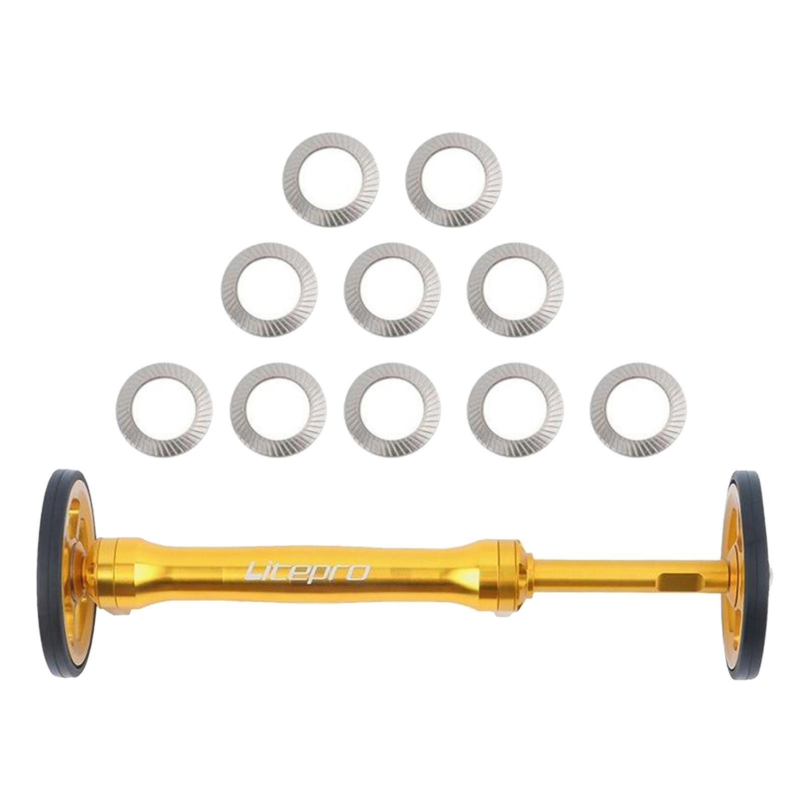 Bike Wheel Extension Rod Spacers for    Folding Bike