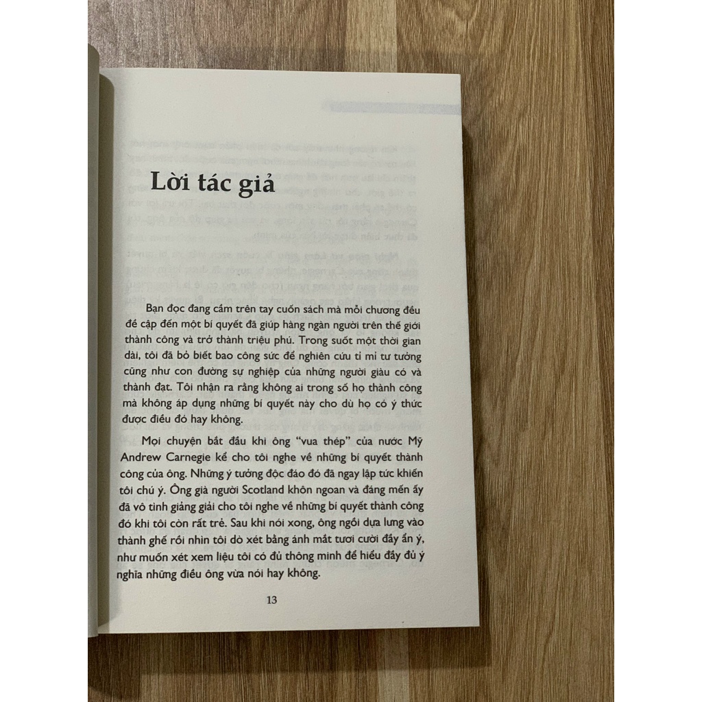 Sách - Nghĩ Giàu & Làm Giàu