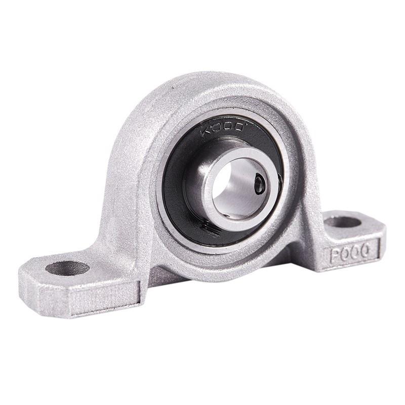 Zinc Alloy KP000 10mm Bore Diameter Ball Bearing Pillow Block Mounted Support