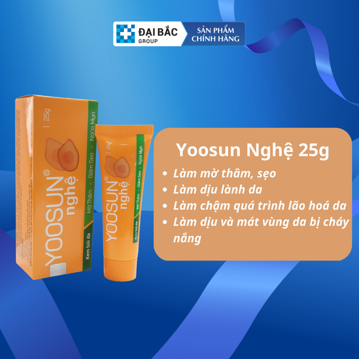 Kem Yoosun Nghệ- Ngừa mụn, mờ thâm 20g.