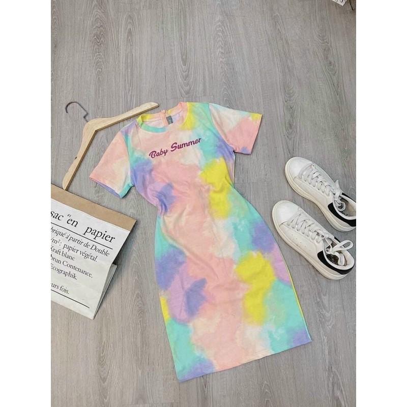 Đầm loang thêu baby summer -$5N
