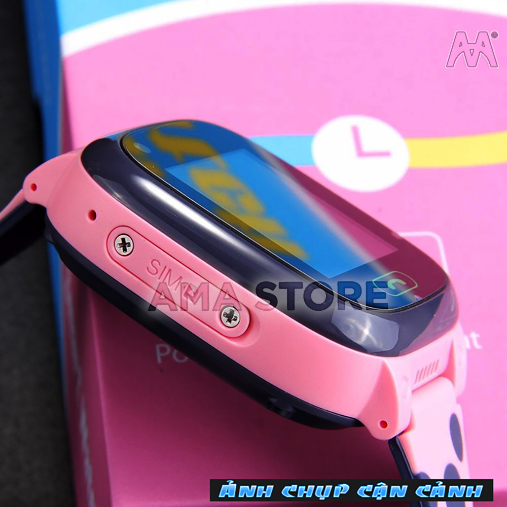 Đồng hồ Thông minh Gọi Video Call Định vị chuẩn GPS, Wifi Dành cho Trẻ em Mầm non, Học sinh Tiểu học AMA Watch Y95 Hàng nhập khẩu