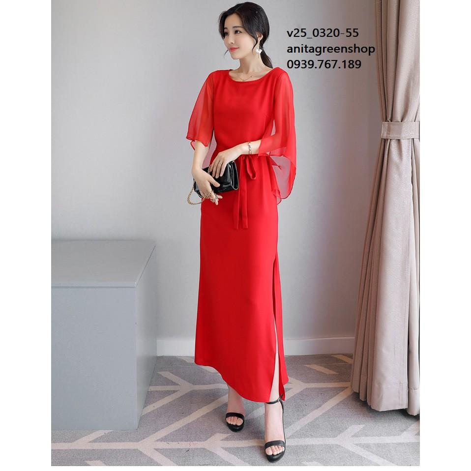 ĐẦM THIẾT KẾ TAY VOAN v25_0320