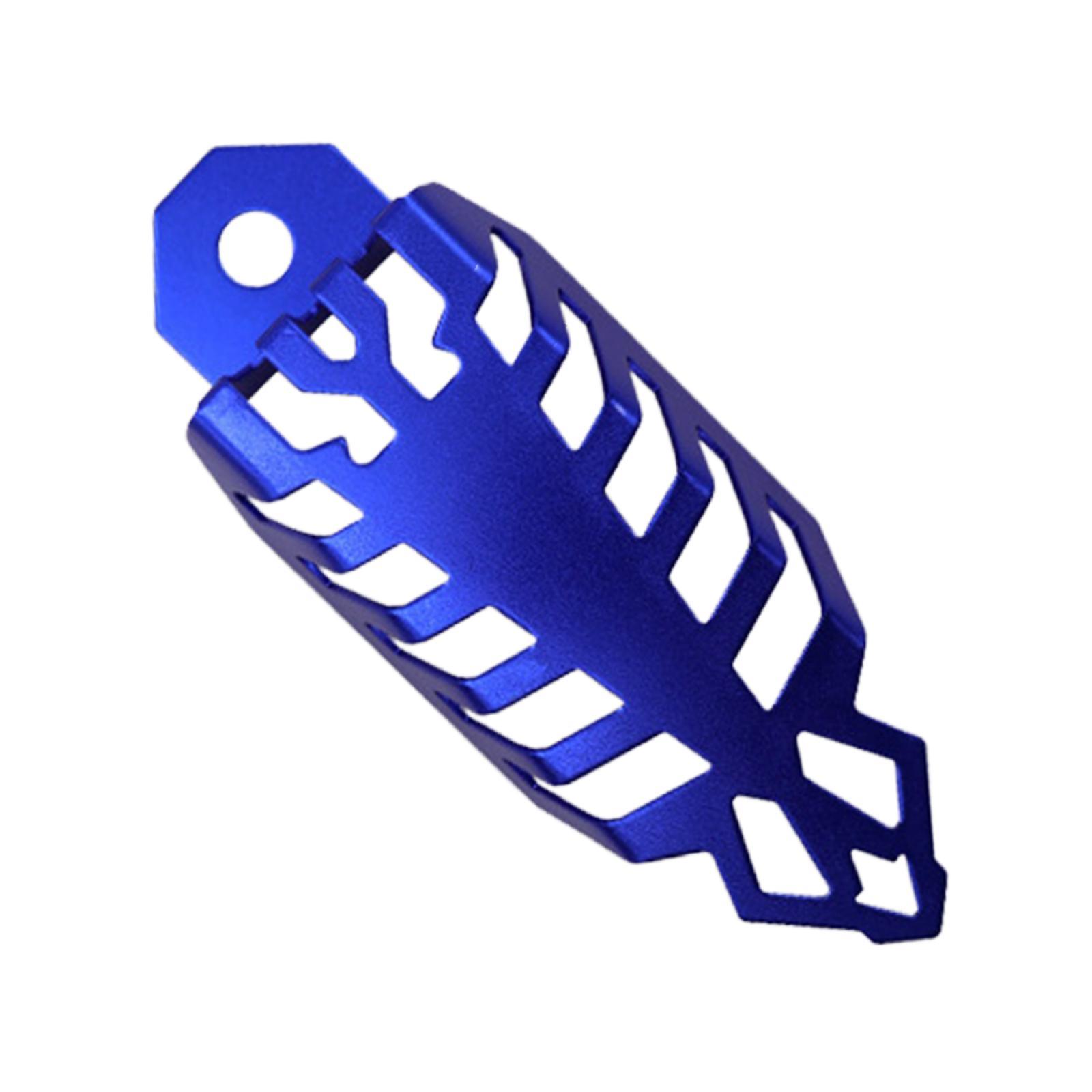 T6063 Aluminum Alloy Motorcycle Shock Absorber Cover Replaces Blue