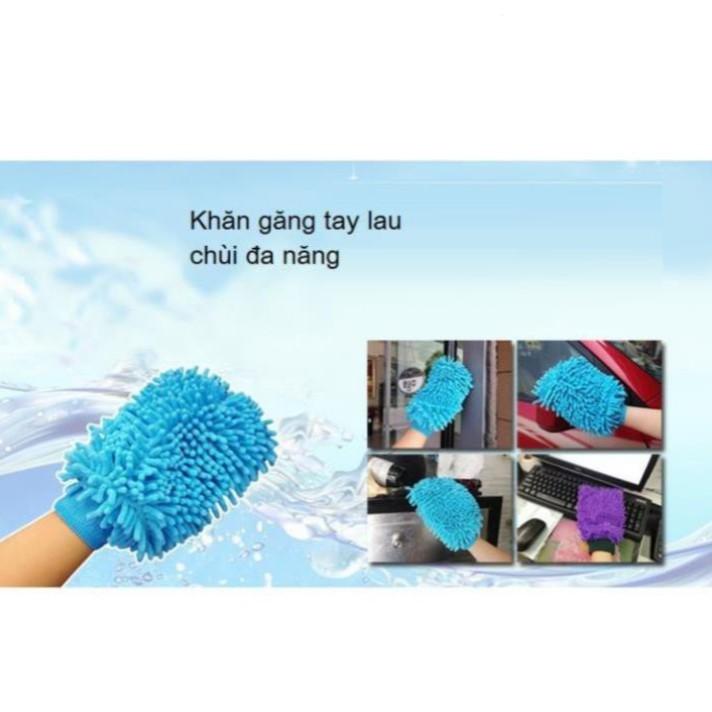 Găng Tay Rửa Xe Ô Tô Chuyên Dụng,Tiện Lợi, dễ sử dụng, dùng để lau rửa vệ sinh