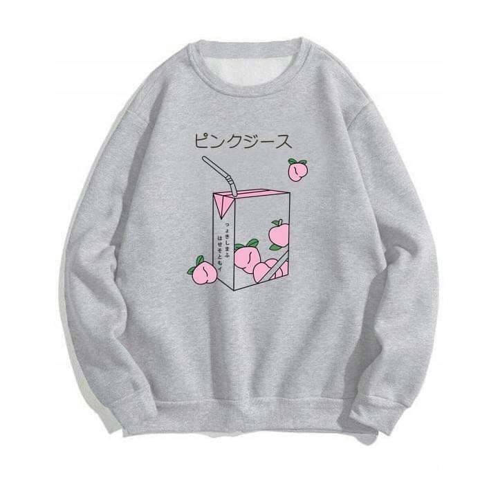 Áo Sweater Nỉ Bông MILK Nam Nữ Unisex Form Rộng Phong Cách Ulzzang KUN