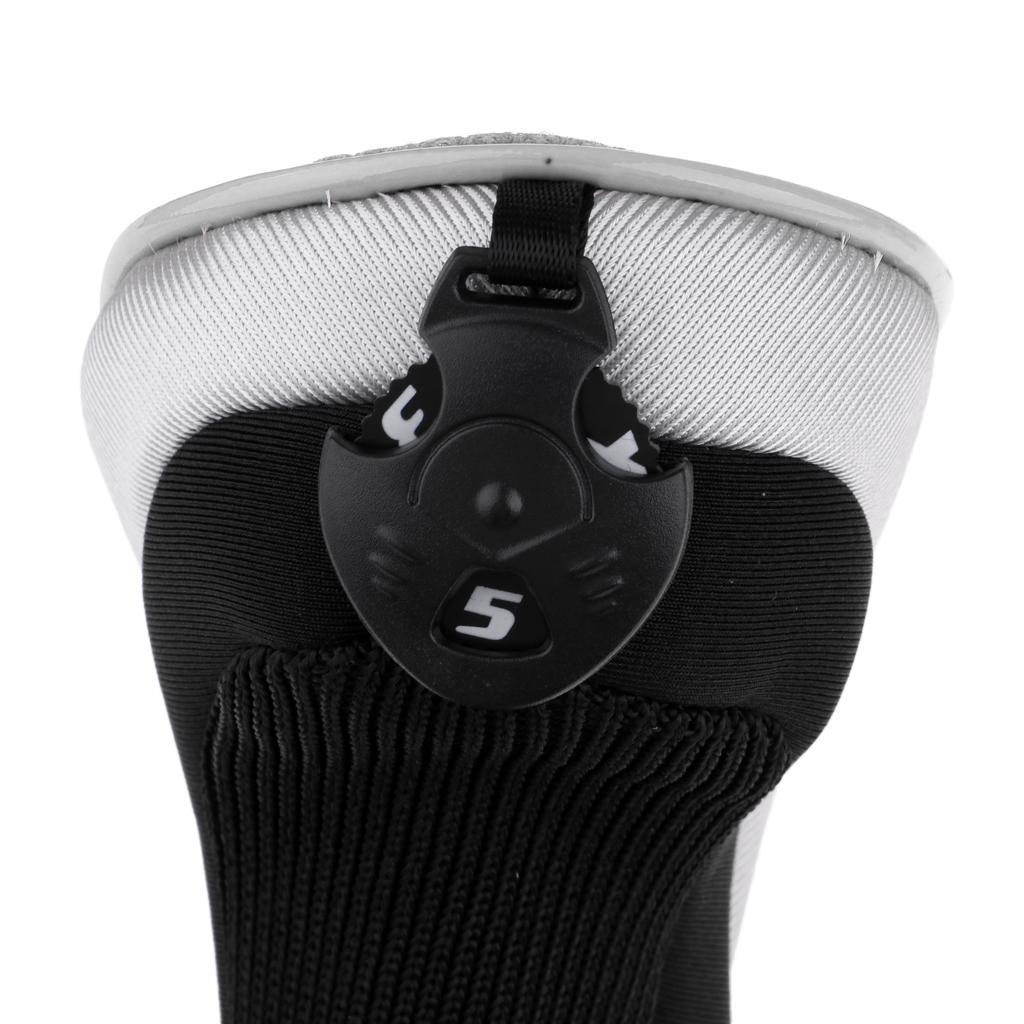 2 Golf Hybrid Utility Club Headcover Head Cover Gift with No. Tag