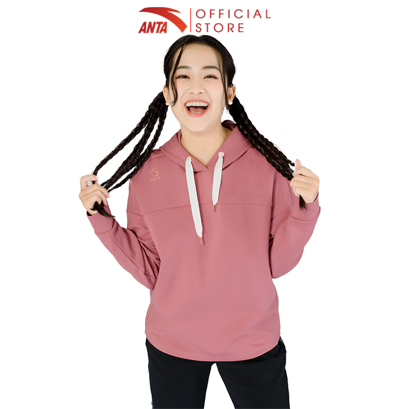 Áo hoodie thể thao nữ Anta 862137713