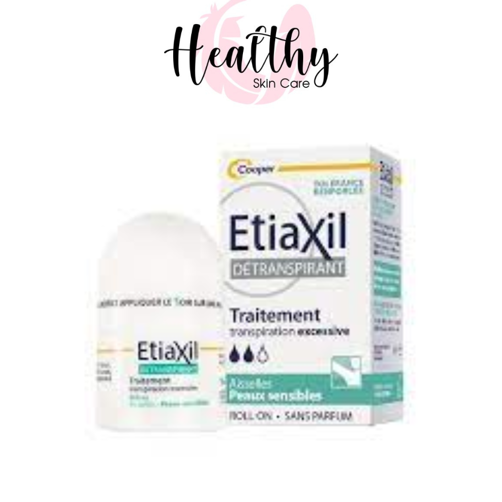 Lăn Khử Mùi Etiaxil Détranspirant Traitement Aisselles Peaux Sensibles 15ml (Dành cho da hỗn hợp, da nhạy cảm)