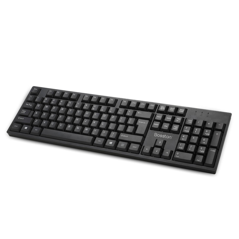 Bàn phím có dây Bosston K830 - cổng USB Hàng Chính Hãng