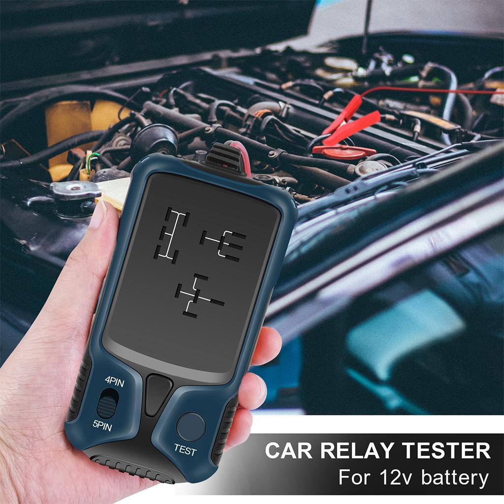 Electronic Car Relay Tester 12V Tool for Vehicle Battery Checker