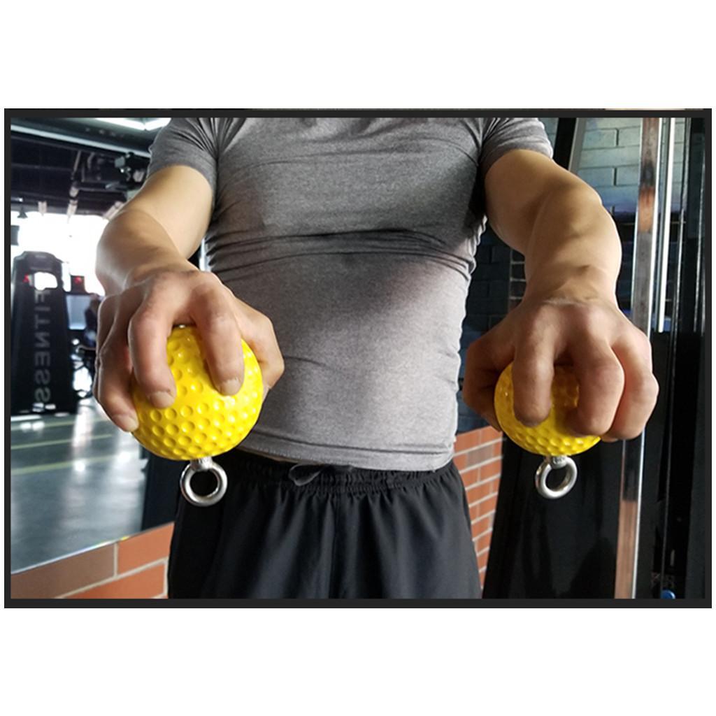2x Fitness Heavy Arm Trainer Muscle Grip Ball Pull Up Power Balls