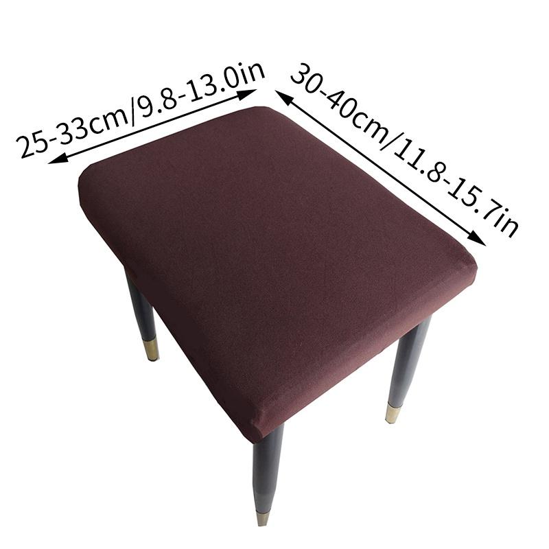 Nordic Spandex Chair Cover Stretch Ottoman Slipcover Home Furniture Protector